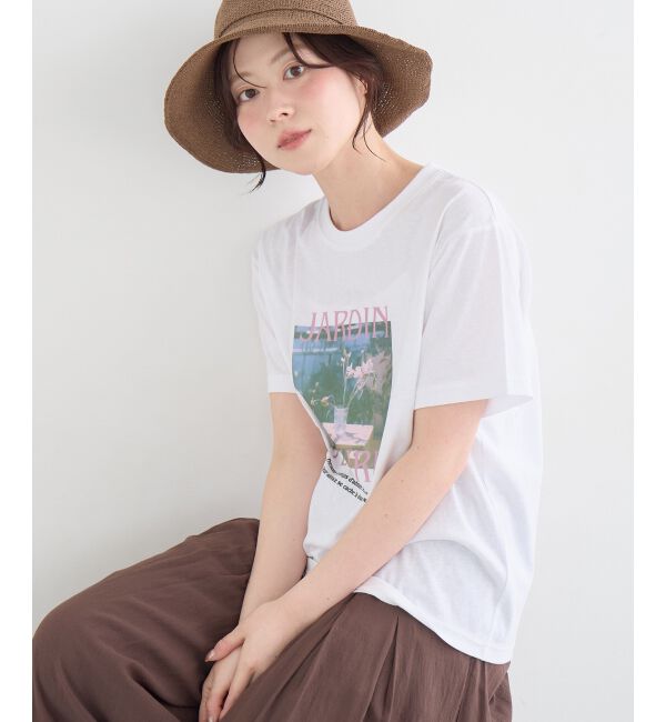  「JARDIN FLEURIフォトTEE」|Tシャツ・カットソー|
