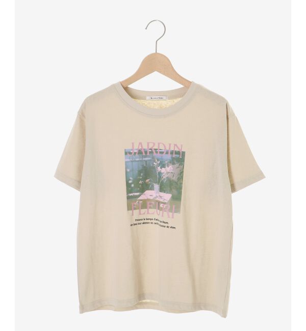  「JARDIN FLEURIフォトTEE」|Tシャツ・カットソー|