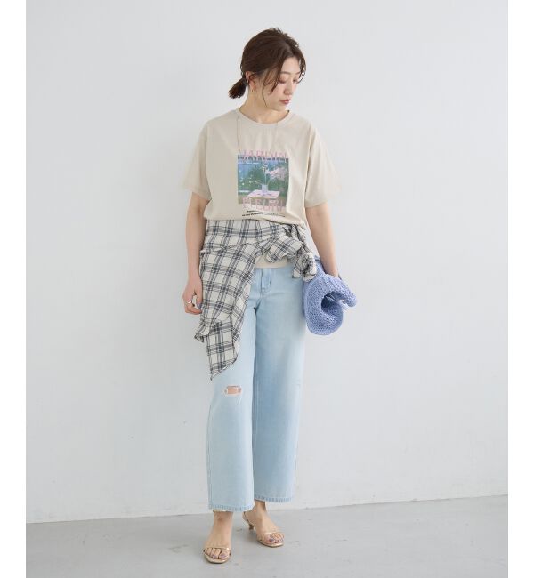  「JARDIN FLEURIフォトTEE」|Tシャツ・カットソー|