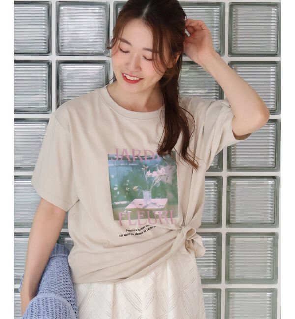  「JARDIN FLEURIフォトTEE」|Tシャツ・カットソー|