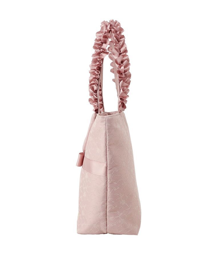 Maison de FLEUR「【A4対応】ラビットフリルハンドルトートバッグ」|トートバッグ|