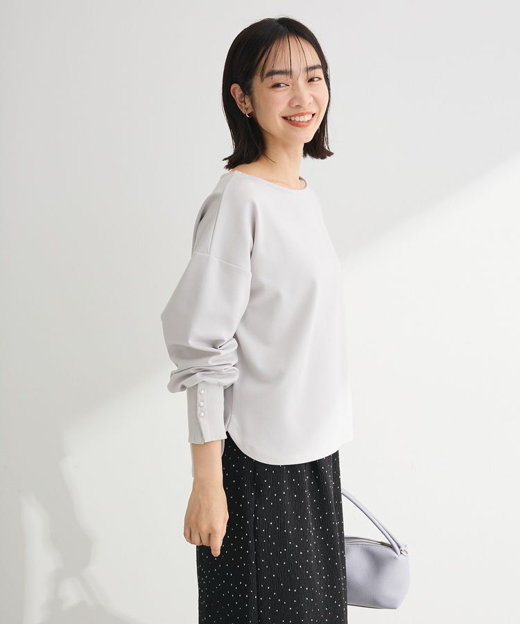 Green Parks「パールスリーブカットプルオーバー」|Tシャツ・カットソー|
