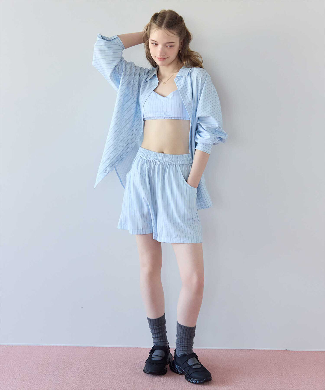 SEA DRESS「シンプルショートパンツ/ラッシュガード」|ビキニ|