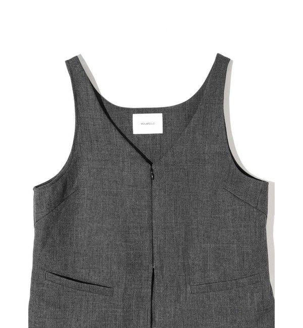 MIDIUMISOLID「MIDIUMISOLID for Ladies ビスチェライクジレ」|ベスト・ジレ|