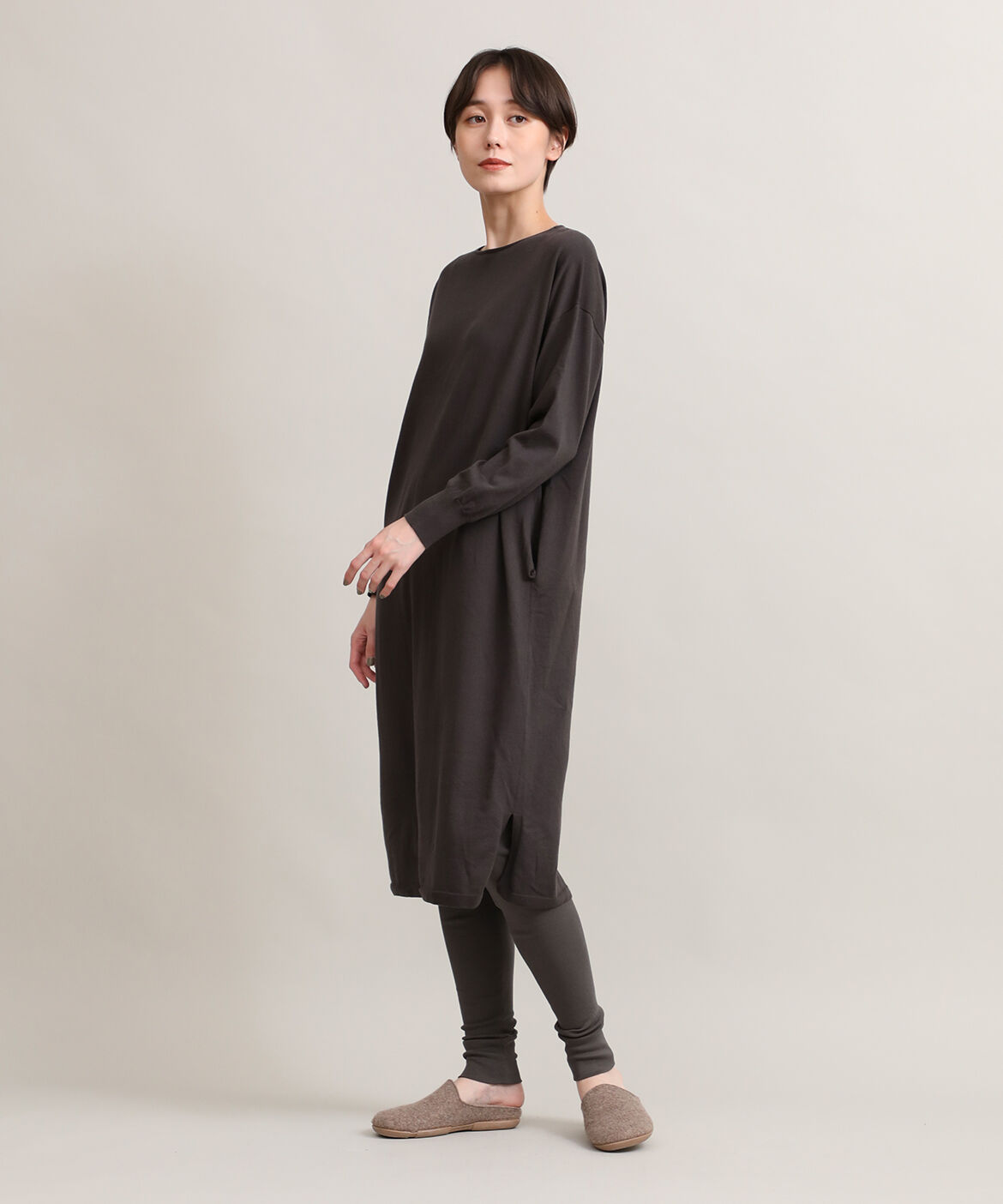 DAY by DAY it&rsquo;s international「ロングニットワンピース《オーガニックコットン》」|ワンピース|