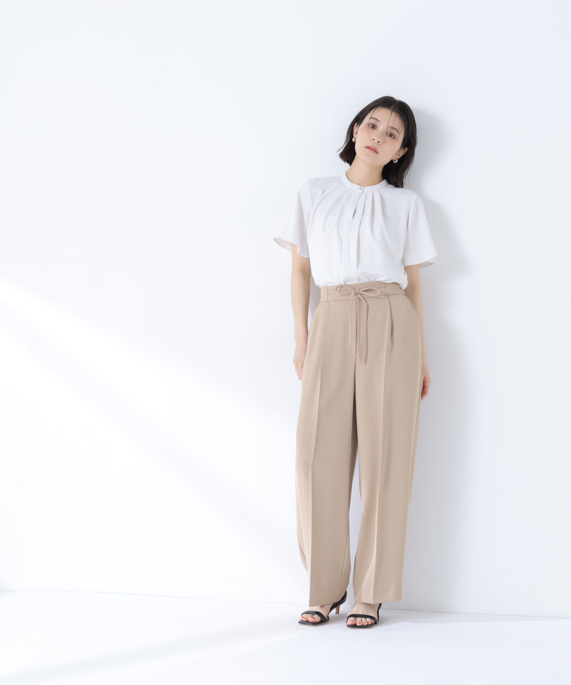  「ナローリボンイージーパンツ」|その他|