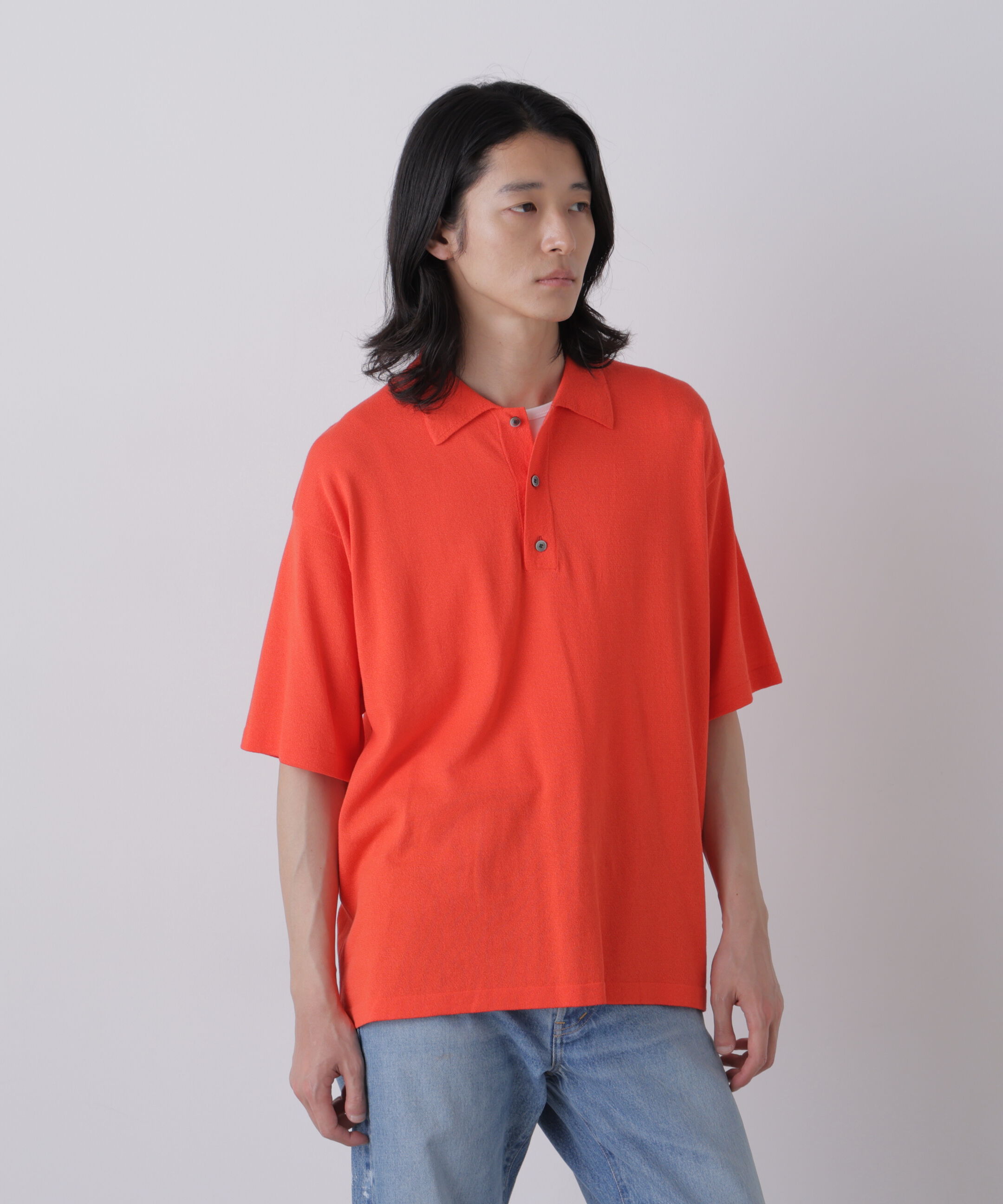 YLEVE 「YLEVE / WASHI COTTON PAPER KNIT POLO」|ニット・セーター|VERMILLION4