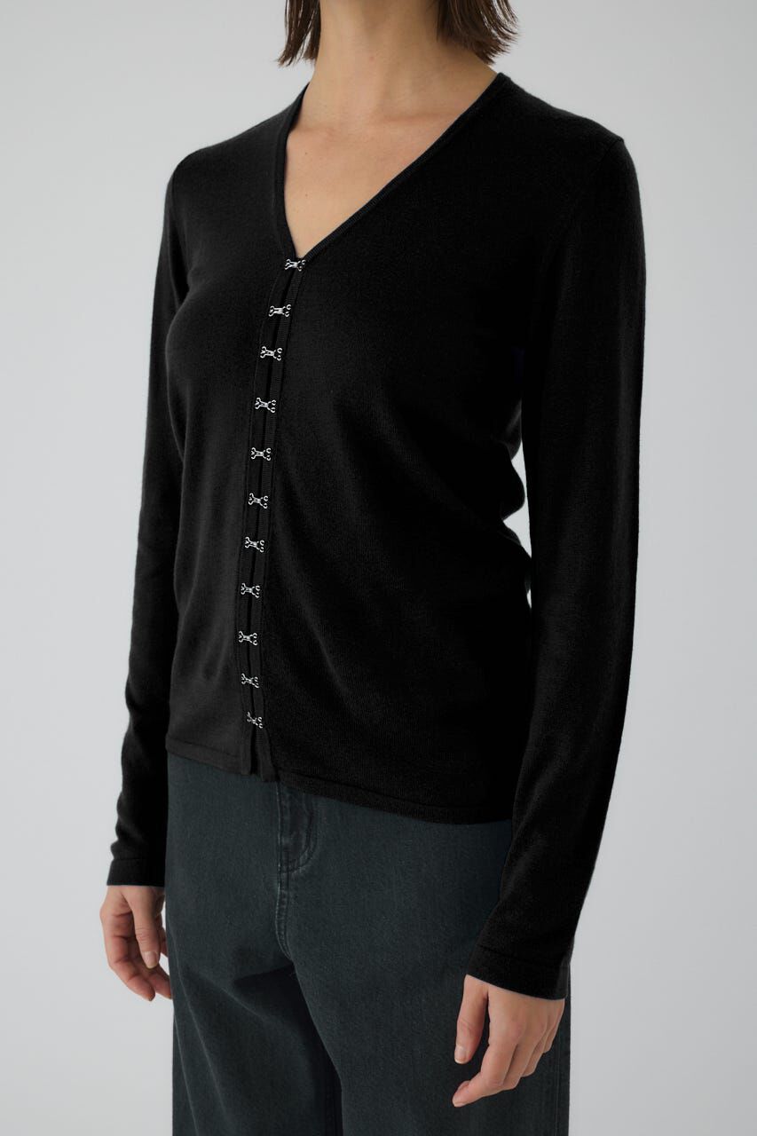 RIM.ARK 「Many hook V neck tops」|ニット・セーター|