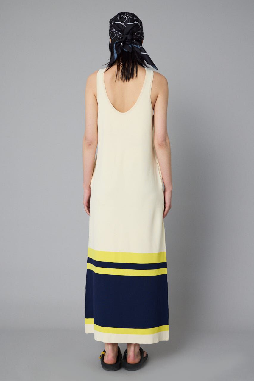 HeRIN.CYE「Border hem one piece」|ワンピース|