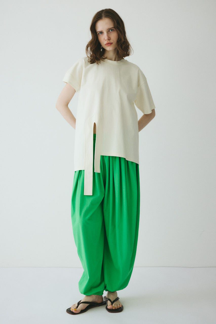 HeRIN.CYE「Asymmetry hem drape cut tops」|Tシャツ・カットソー|