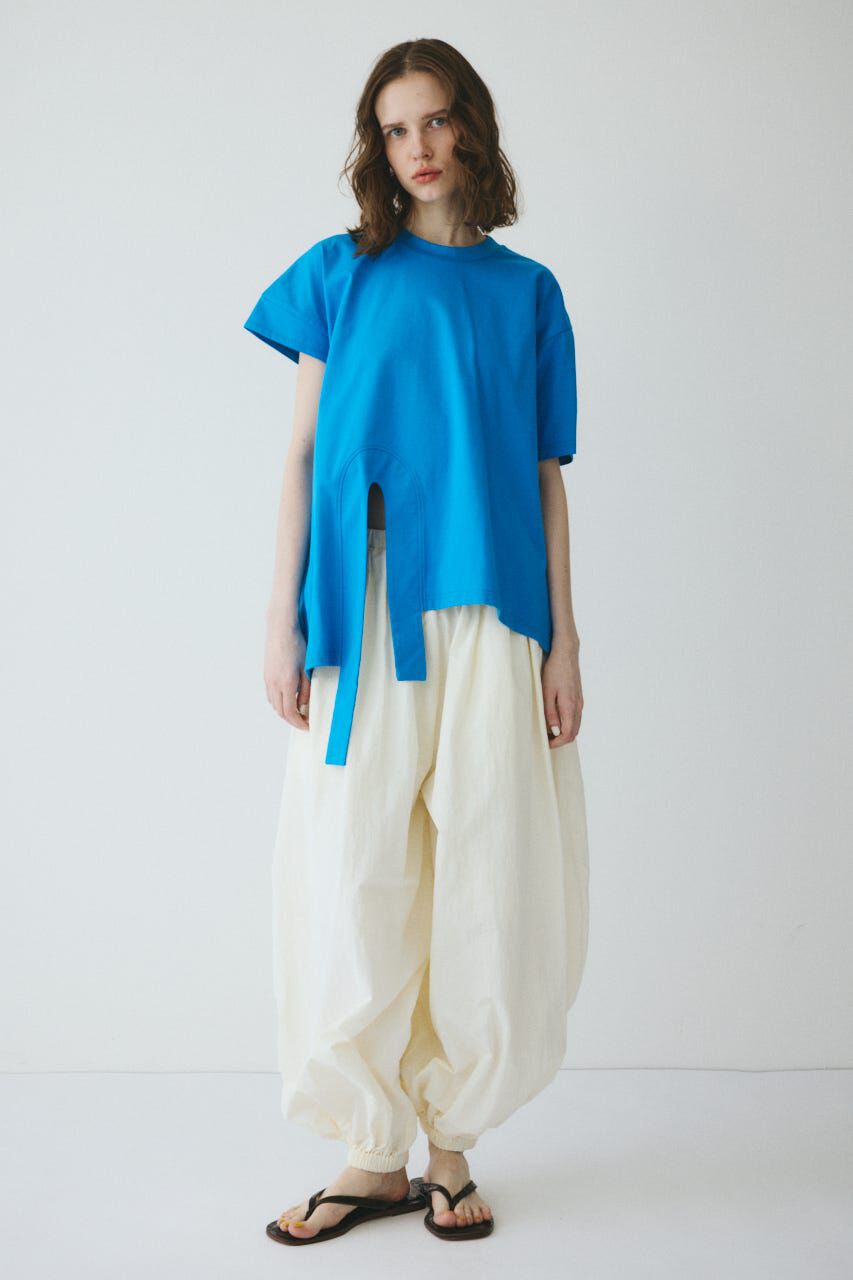 HeRIN.CYE「Asymmetry hem drape cut tops」|Tシャツ・カットソー|