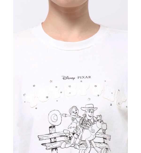 CALNAMUR「【TOY STORY】パッチワークロゴＴシャツ」|Tシャツ・カットソー|