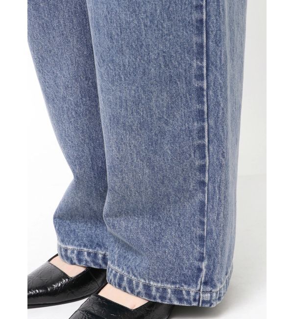 ELENDEEK「WIDE ROUGH DENIM PT」|デニム|