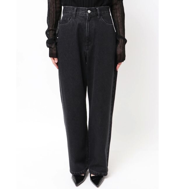 ELENDEEK「WIDE ROUGH DENIM PT」|デニム|