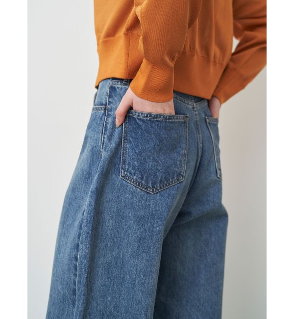 ELENDEEK「WIDE ROUGH DENIM PT」|デニム|