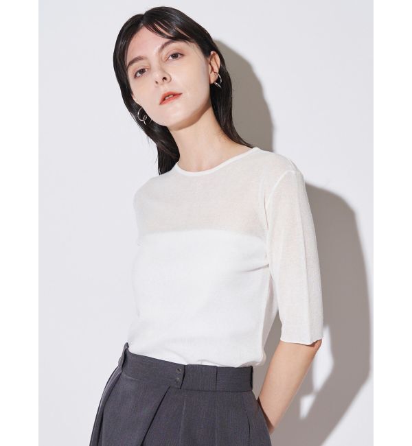 ELENDEEK「2WAY SHEER KT」|ニット・セーター|