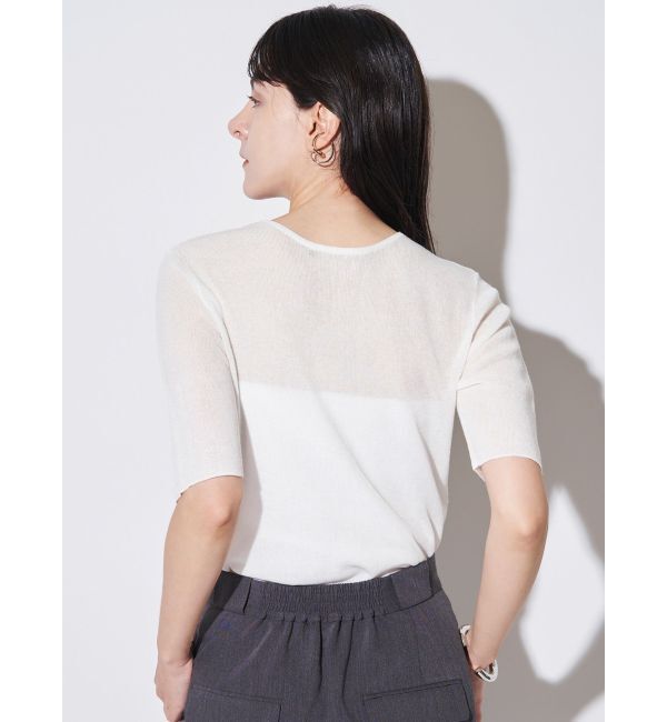 ELENDEEK「2WAY SHEER KT」|ニット・セーター|