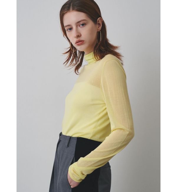 ELENDEEK「SILK MIX HIGH NECK KT」|ニット・セーター|