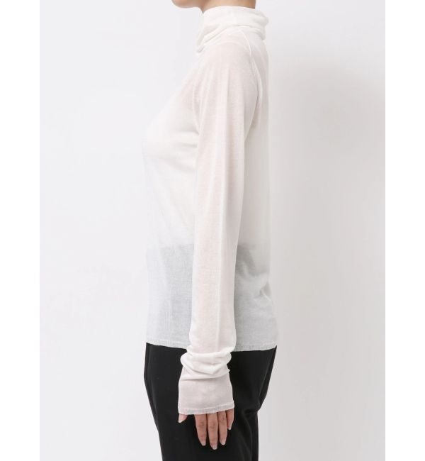 ELENDEEK「SILK MIX HIGH NECK KT」|ニット・セーター|