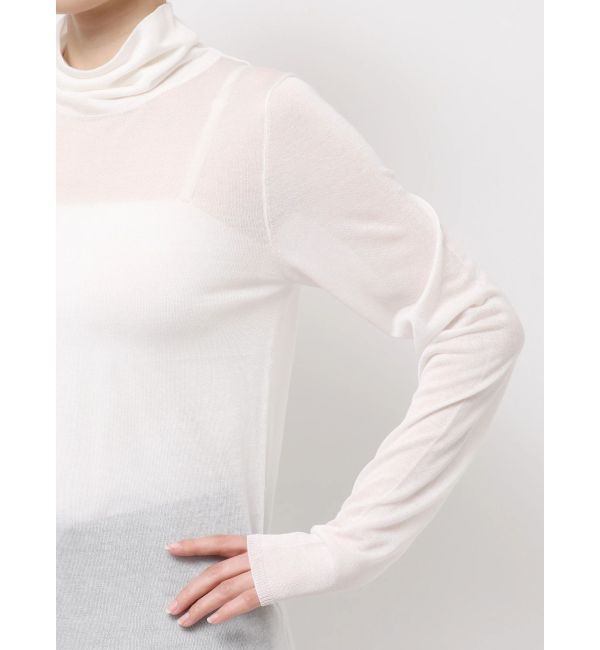 ELENDEEK「SILK MIX HIGH NECK KT」|ニット・セーター|