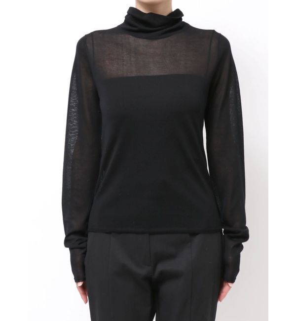 ELENDEEK「SILK MIX HIGH NECK KT」|ニット・セーター|