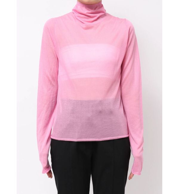 ELENDEEK「SILK MIX HIGH NECK KT」|ニット・セーター|