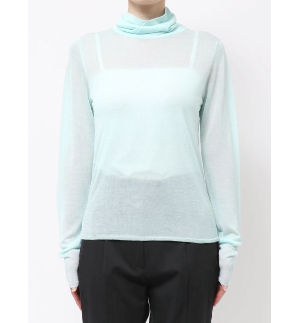 ELENDEEK「SILK MIX HIGH NECK KT」|ニット・セーター|