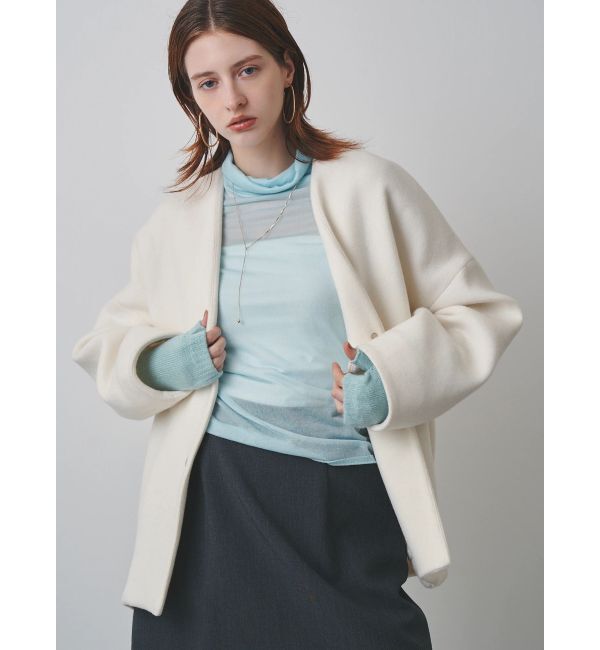 ELENDEEK「SILK MIX HIGH NECK KT」|ニット・セーター|