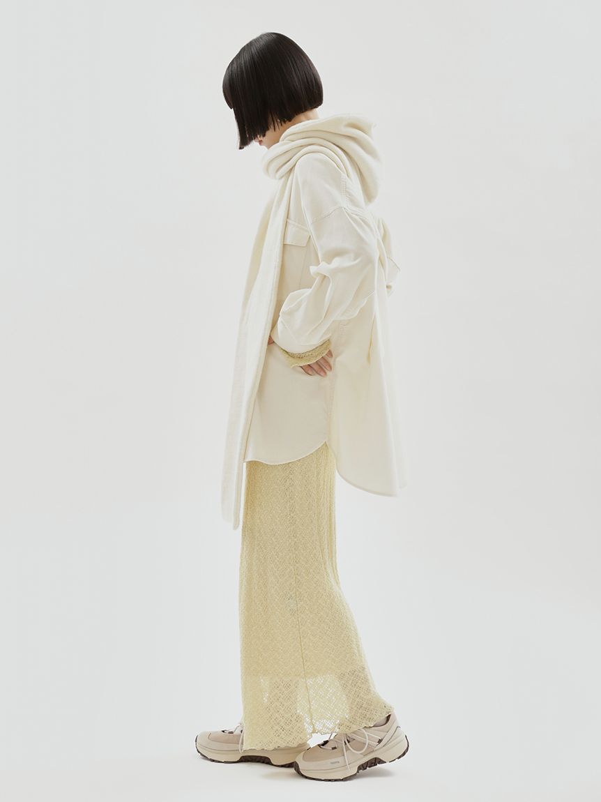 emmi atelier「コーデュロイオーバーシャツ」|シャツ・ブラウス|