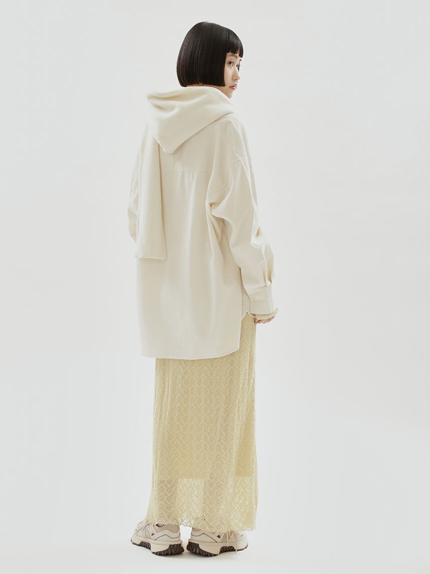 emmi atelier「コーデュロイオーバーシャツ」|シャツ・ブラウス|