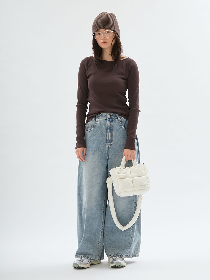 emmi atelier「ecoパデットミニショルダーバッグ」|ショルダー・メッセンジャー|