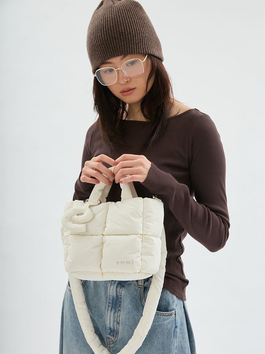 emmi atelier「ecoパデットミニショルダーバッグ」|ショルダー・メッセンジャー|