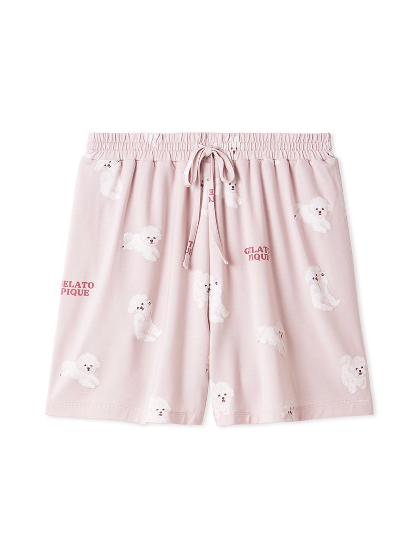 gelato pique「ドッグ柄ショートパンツ」|ルームウェア|