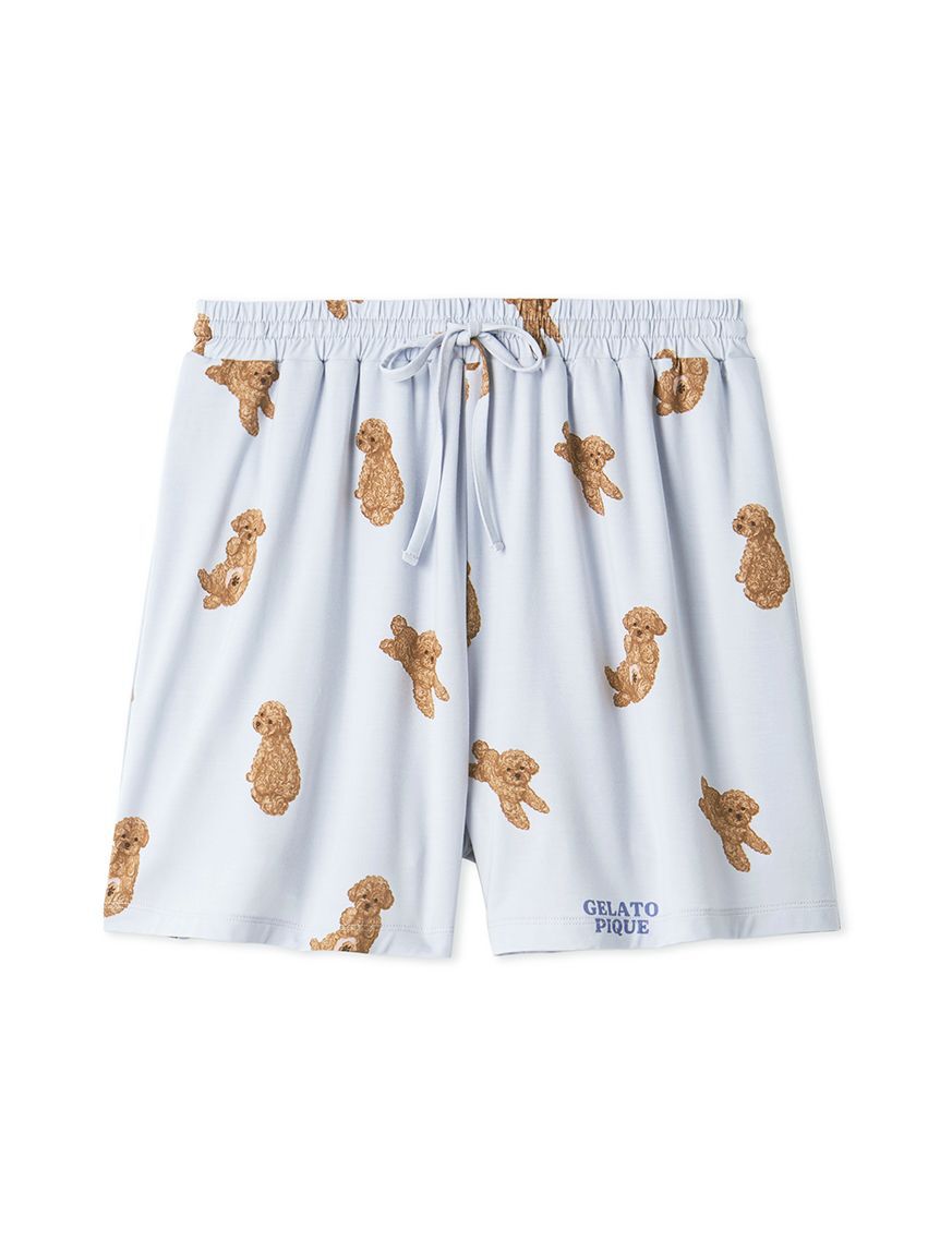 gelato pique「ドッグ柄ショートパンツ」|ルームウェア|BLU