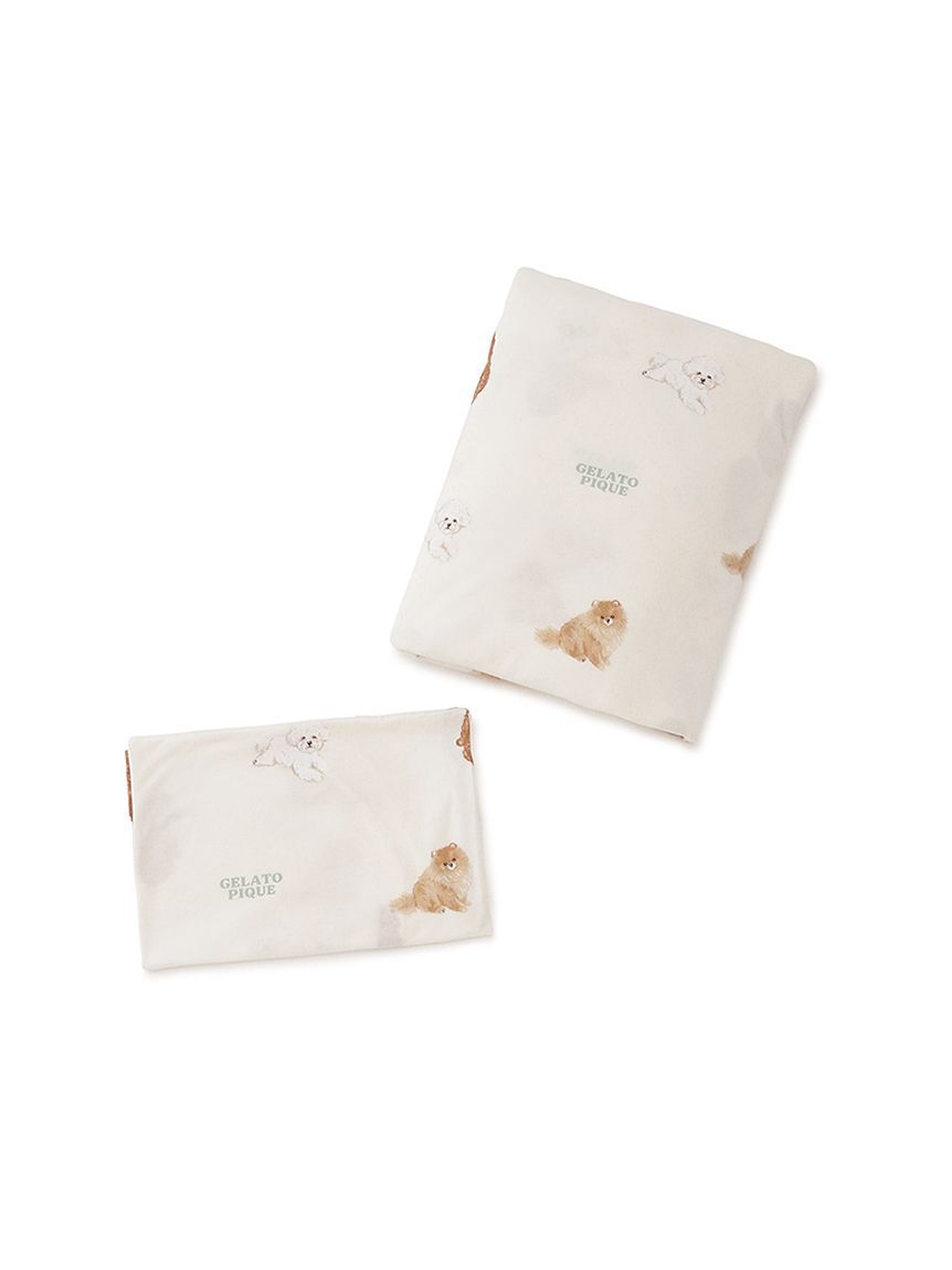 gelato pique Sleep「【Sleep】DOG柄プリント寝具２点セット(ダブル)」|その他|