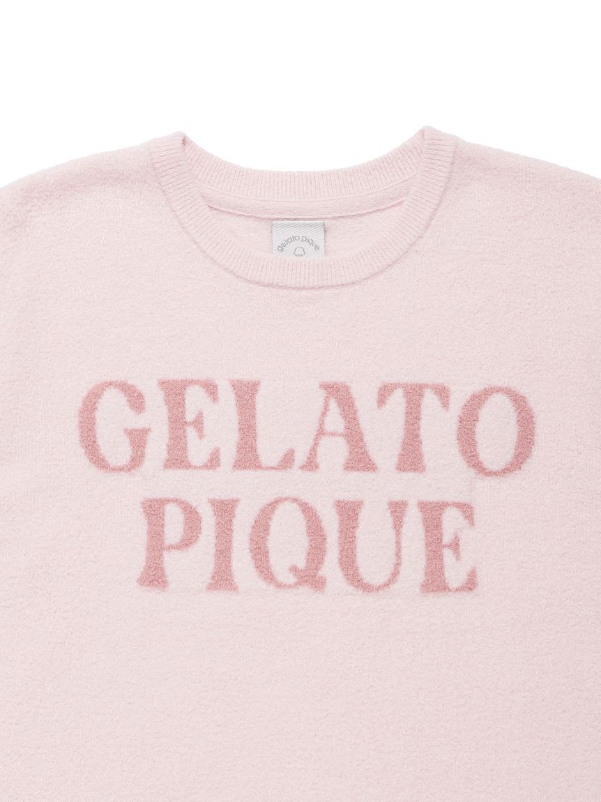 GELATO PIQUE KIDS & BABY「【JUNIOR】スムーズィーロゴジャガードプルオーバー&ショートパンツセット」|ルームウェア|