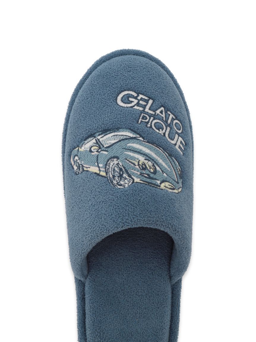GELATO PIQUE HOMME「【HOMME】エアリーモコスタービークルモチーフルームシューズ」|ルームシューズ|