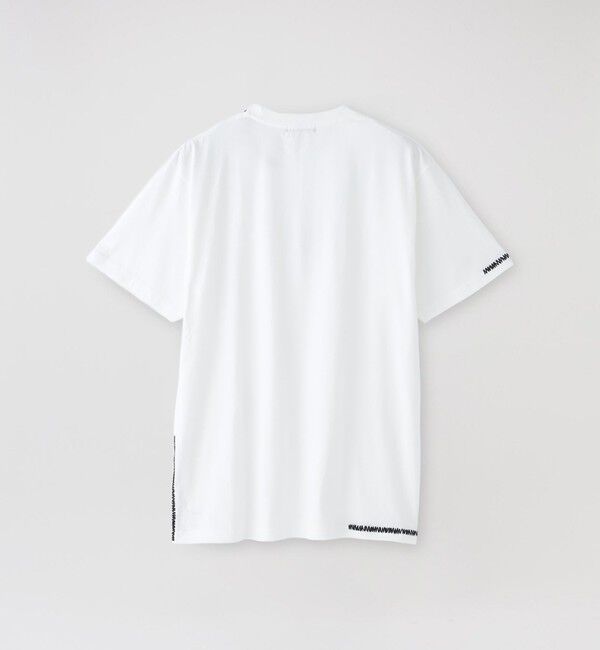  「ステッチエンブロイ ワイドTシャツ」|Tシャツ・カットソー|
