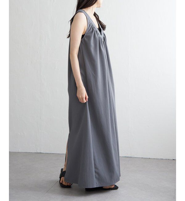 VENCE share style「クレープ肩リボンワンピース」|ワンピース|