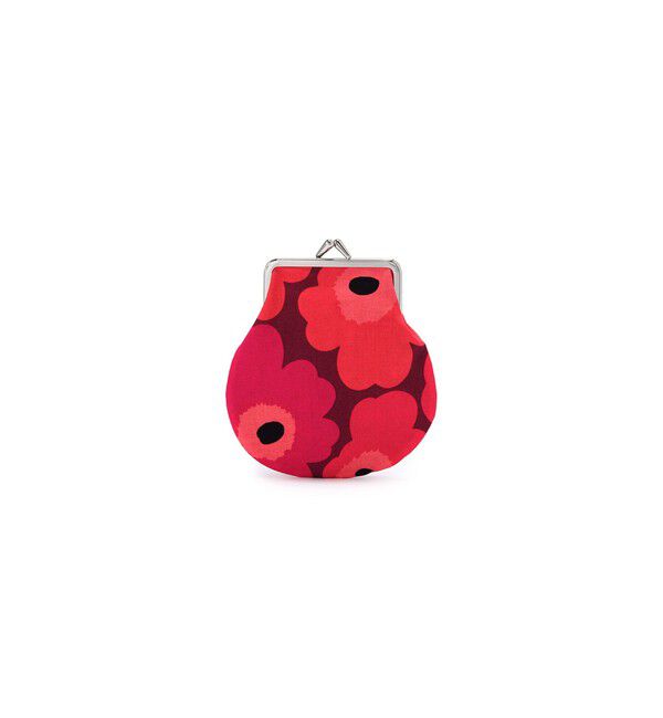 Marimekko「Mini Unikko / Pieni Kukkaro がま口ポーチ」|ポーチ|