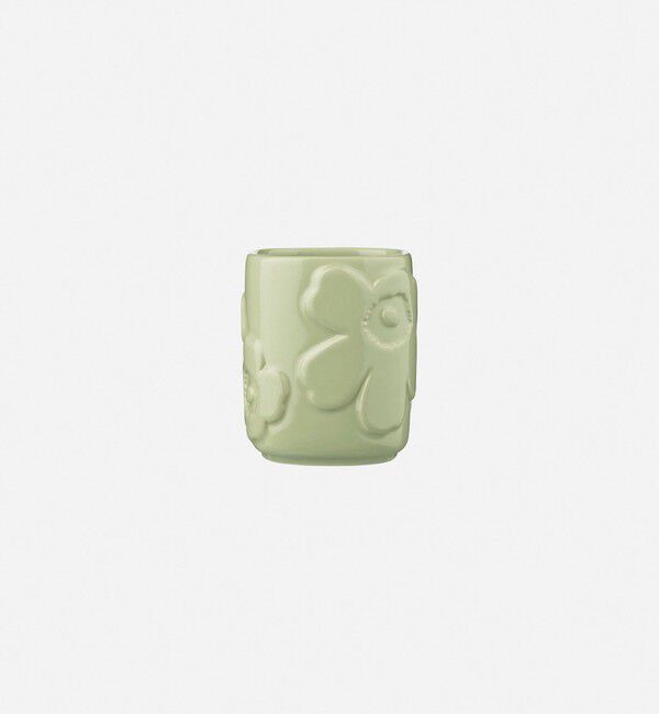 Marimekko「Unikko Container 250ml」|美容液・オイル・クリーム|ライトグリーン
