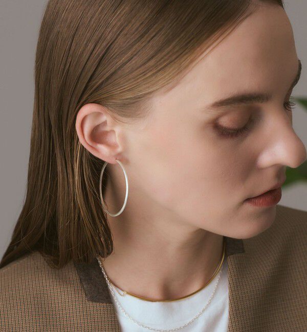 agete「シルバーピアス」|ピアス|