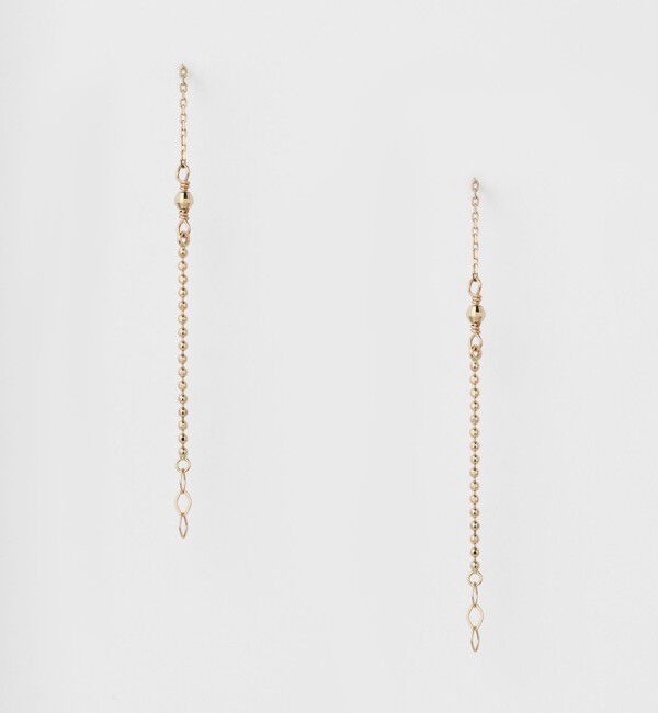 agete「K10ピアス」|ピアス|