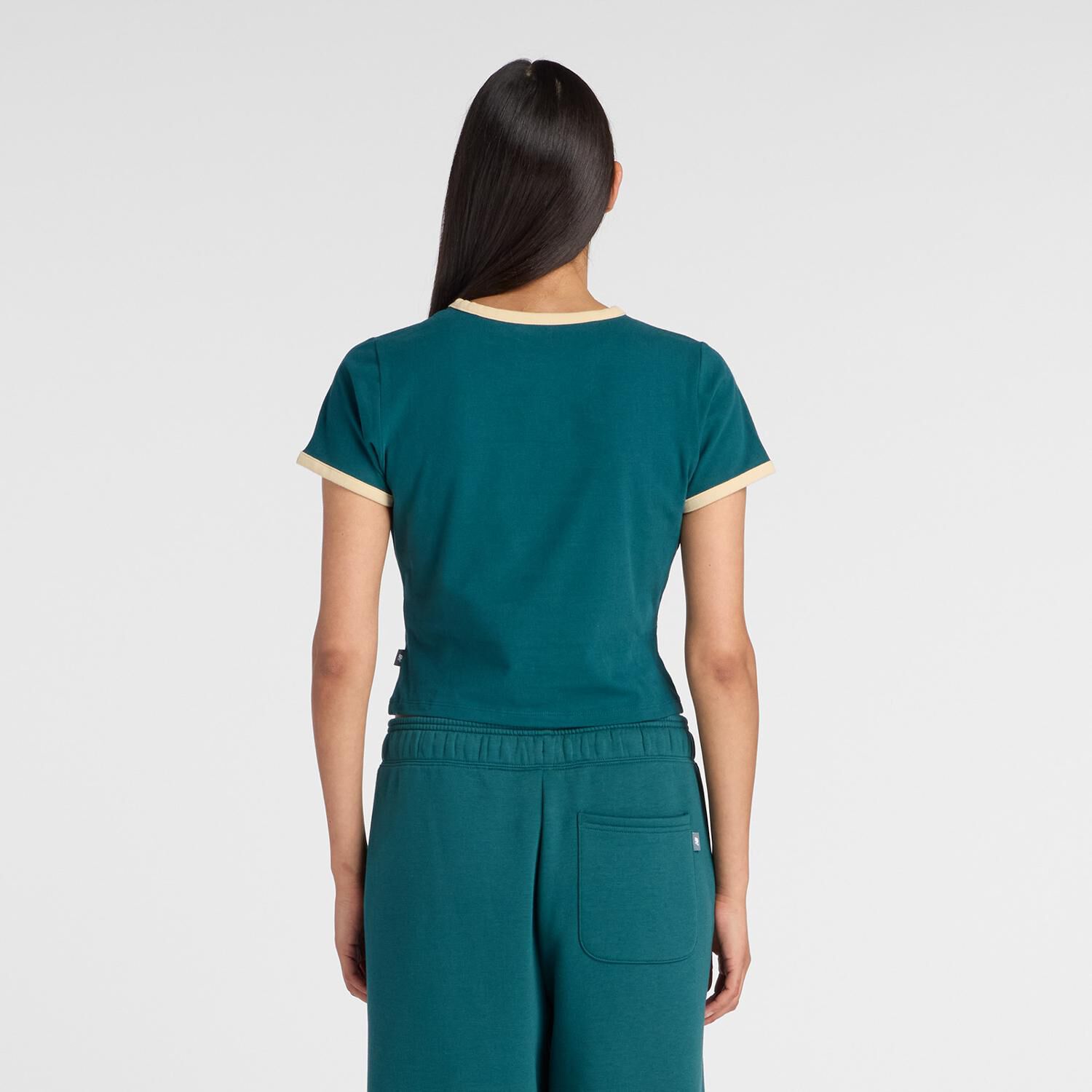 NEW BALANCE 「【NEW BALANCEｳｪｱ】W ﾘﾆｱﾍﾘﾃｰｼﾞﾘﾝｶﾞｰT」|Tシャツ・カットソー|
