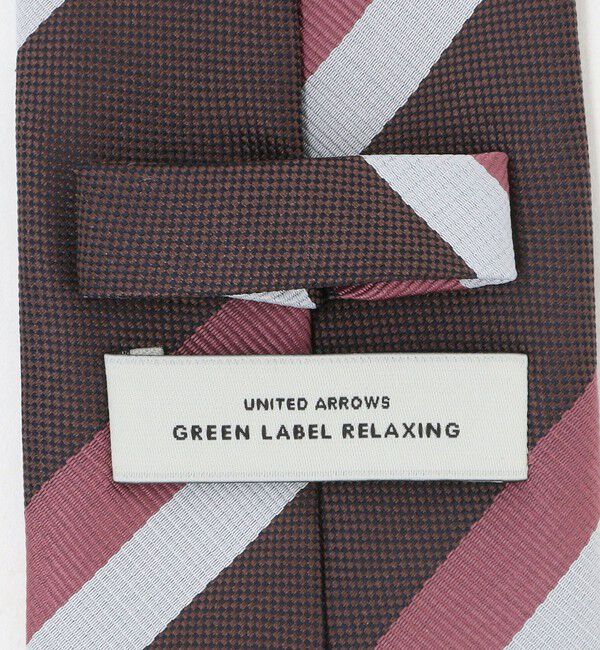 UNITED ARROWS green label relaxing「GLR ポリエステル ウォッシャブル ストライプ2 ネクタイ」|ネクタイ・蝶ネクタイ|