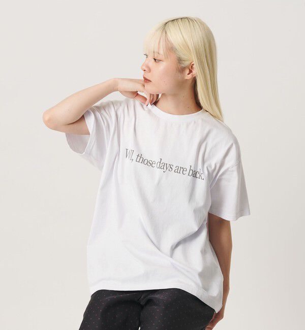 BEAUTY&YOUTH UNITED ARROWS「＜Ophrys＞Those days are back Tシャツ」|Tシャツ・カットソー|