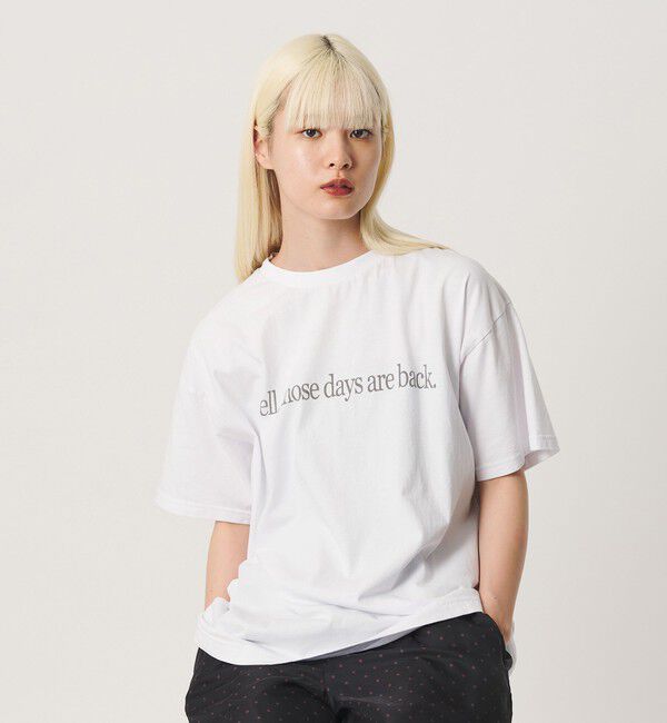 BEAUTY&YOUTH UNITED ARROWS「＜Ophrys＞Those days are back Tシャツ」|Tシャツ・カットソー|