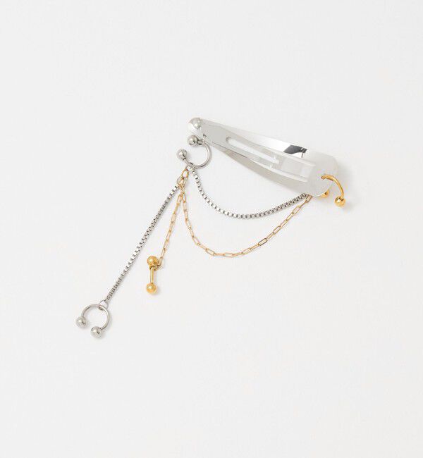 BEAUTY&YOUTH UNITED ARROWS「＜heyep＞ピアス チェーン ヘアクリップ/2P」|ヘアバンド|