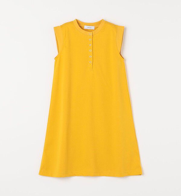 SHIPS any「SHIPS any: ヘンリーネック ノースリーブ Tシャツ ワンピース<KIDS>」|ワンピース|
