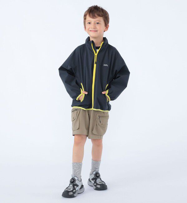 SHIPS KIDS「SHIPS KIDS:100～130cm /〈撥水/洗濯機可能〉フード付き ウィンドブレーカー」|その他|